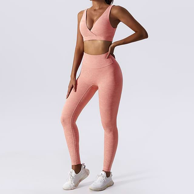 Бесшовный спортивный бюстгальтер Serenity для йоги