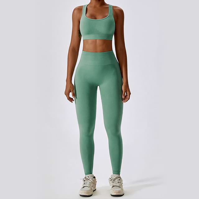 Бесшовный комплект для йоги FlexiForm