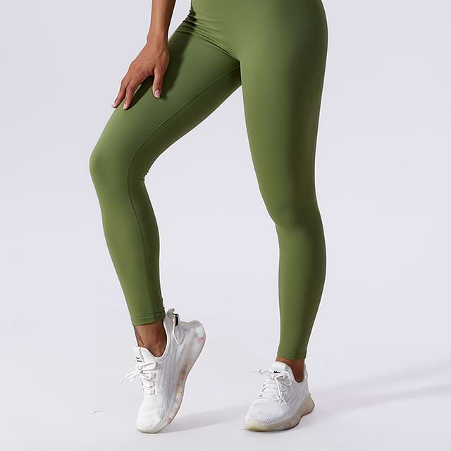 Бесшовные брюки для йоги с высокой талией
