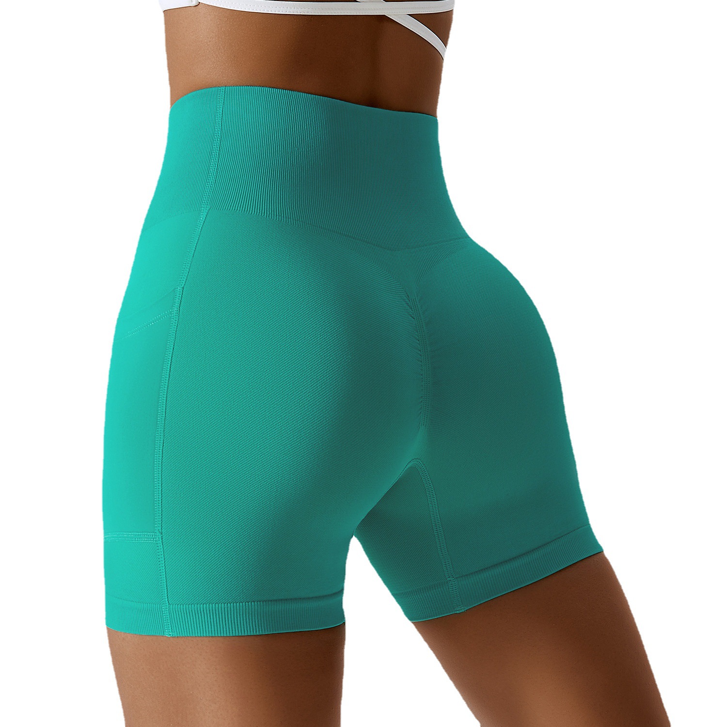 Бесшовные спортивные шорты Tech с карманами оптом